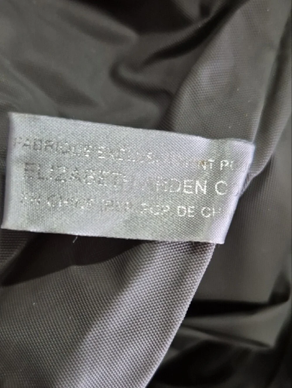 Elizabeth Arden Black Shoulder Tote Bag